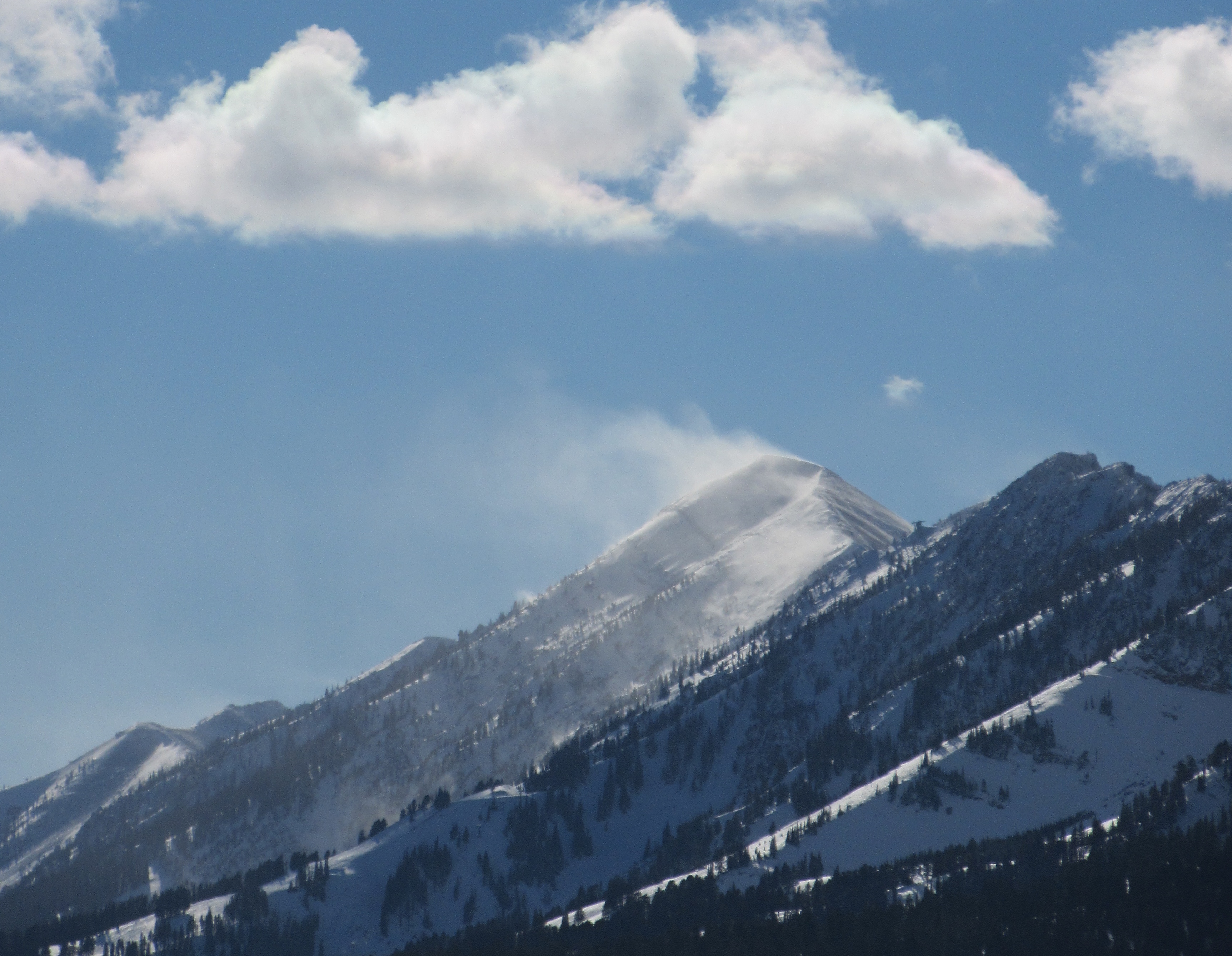 Strong Wind in the Bridgers Nov. 12th