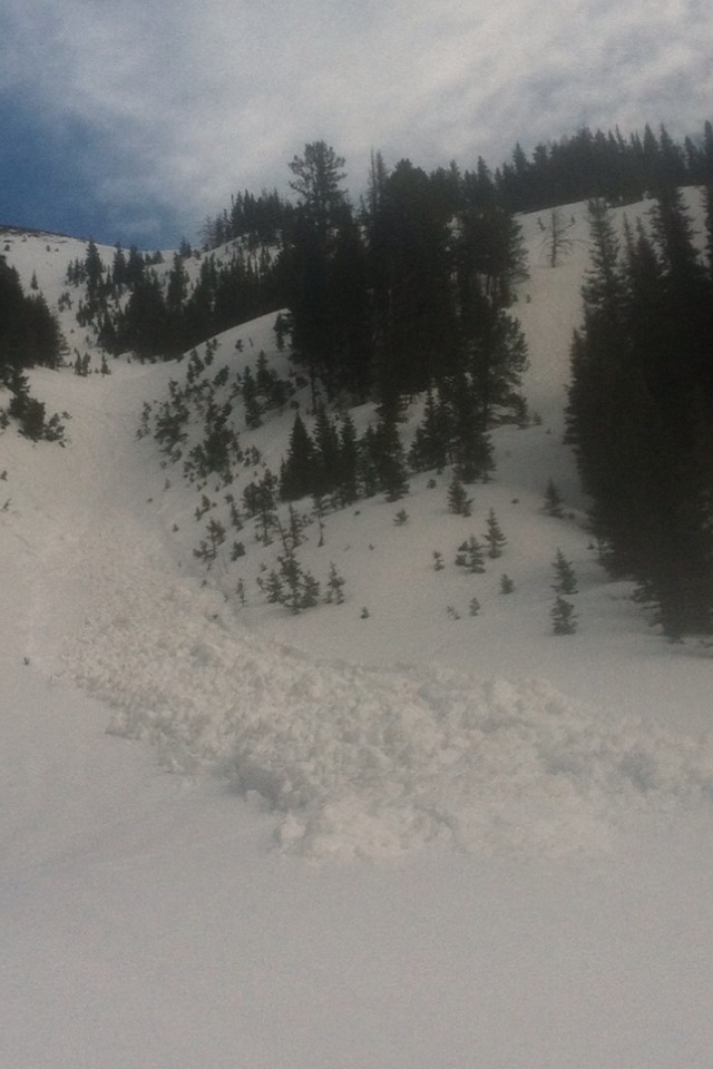 Middle Cottonwood Wet Avalanche