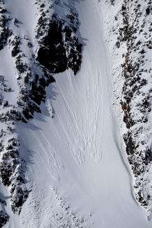 Wet, loose avalanches